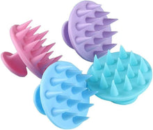 Carregar imagem no visualizador da galeria, ESCOVA DE SILICONE PARA LAVAGEM COURO CABELUDO