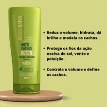 Carregar imagem no visualizador da galeria, FINALIZADOR NUTRI CACHOS BIO EXTRATUS 200G