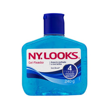 Carregar imagem no visualizador da galeria, GEL CAPILAR NYLOOKS FATOR 4 FX MEGA FORTE AZUL 240G
