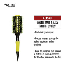 Carregar imagem no visualizador da galeria, ESCOVA VERTIX CERAMIC COLOR 33MM