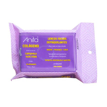 Carregar imagem no visualizador da galeria, LENÇO DEMAQUILANTE FACIAL COLÁGENO COM 25 UNIDADES ANITA