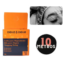 Carregar imagem no visualizador da galeria, LINHA DELLA & DELLE PARA MAPEAMENTO PRETA 10M