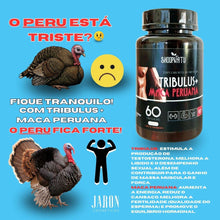 Carregar imagem no visualizador da galeria, TRIBULUS TERRESTRIS+MACA 1.500MG COM 60 CÁPSULAS SHOOPNATU