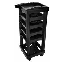 Carregar imagem no visualizador da galeria, CARRINHO PRETO AUXILIAR MULTIUSO SANTA CLARA
