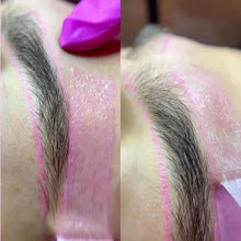 Carregar imagem no visualizador da galeria, FOLHAS PRONTAS PARA DESIGN DE SOBRANCELHAS DEPILFLAX ROSA COM 20 UNIDADES