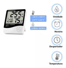 Carregar imagem no visualizador da galeria, TERMO HIGROMETRO PARA TEMPERATURA