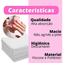 Carregar imagem no visualizador da galeria, TOALHA MANICURE DESCARTÁVEL COM 50 UNIDADES PLIN