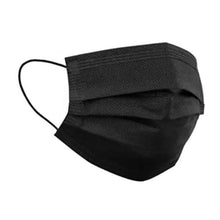 Carregar imagem no visualizador da galeria, MÁSCARA DESCARTÁVEL TNT TRIPLA PRETA PLIN