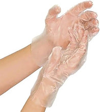 Carregar imagem no visualizador da galeria, LUVA PLÁSTICA DESCARTÁVEL COM 100 UNIDADES SANTA CLARA