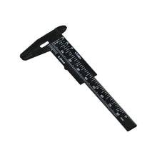 Carregar imagem no visualizador da galeria, PAQUÍMETRO PLÁSTICO PRETO 8CM SANTA CLARA