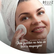 Carregar imagem no visualizador da galeria, DISCO DE ALGODÃO COM 70 UNIDADES RICCA