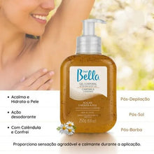 Carregar imagem no visualizador da galeria, GEL CORPORAL CAMOMILA DEPIL BELLA 250G