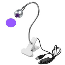 Carregar imagem no visualizador da galeria, MINI CABINE LANTERNA CLIP DE MESA LED UV SECAGEM GEL