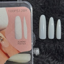 Carregar imagem no visualizador da galeria, CAIXA 100 POSTIÇA LONGA ALMOND NATURAL KAISA