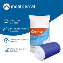 Carregar imagem no visualizador da galeria, ALGODÃO ROLO CREMER 250G