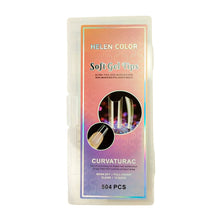 Carregar imagem no visualizador da galeria, UNHAS POSTIÇAS SOFT GEL CURAVATURA C COM 504 UNIDADES HELEN COLOR
