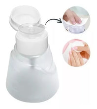 Carregar imagem no visualizador da galeria, DOSADOR DE ACETONA TRANSPARENTE VENEZA SANTA CLARA 190ML