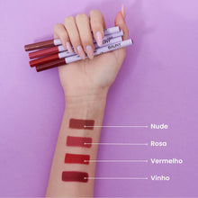 Carregar imagem no visualizador da galeria, LÁPIS DELINEADOR DE LÁBIOS COR VINHO BAUNY