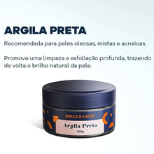 Carregar imagem no visualizador da galeria, ARGILA PRETA DELLA & DELLE 100G