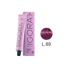 Carregar imagem no visualizador da galeria, TINTURA IGORA L-89 VERMELHO VIOLETA ROYAL COBRE EXTRA 60ML