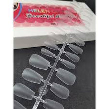 Carregar imagem no visualizador da galeria, UNHA POSTIÇA SOFT GEL BAILARINA FOSCA COM 300 UNIDADES HELEN COLOR