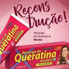 Carregar imagem no visualizador da galeria, RECARGA DE QUERATINA NOVEX 80G