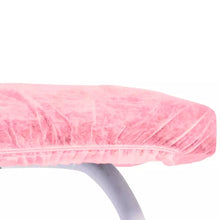 Carregar imagem no visualizador da galeria, LENÇOL DESCARTÁVEL ROSA COM ELÁSTICO 5 UNIDADES SANTA CLARA