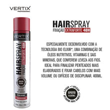 Carregar imagem no visualizador da galeria, HAIR SPRAY EXTRA FORTE VERTIX 400ML