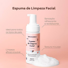 Carregar imagem no visualizador da galeria, ESPUMA DE LIMPEZA SUAVE DELLA & DELLE 150ML