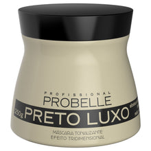 Carregar imagem no visualizador da galeria, MÁSCARA MATIZADORA PRETO LUXO PROBELLE 250G