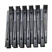 Carregar imagem no visualizador da galeria, CLIPS PLÁSTICO PRETO DE CARBONO SUPORTA 180° GRAUS COM 12 UNIDADES