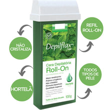 Carregar imagem no visualizador da galeria, REFIL ROLL ON DEPILFLAX HORTELÃ 100G