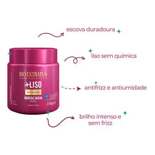Carregar imagem no visualizador da galeria, MÁSCARA +LISO BIO EXTRATUS 250G