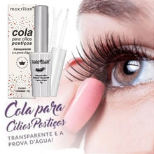 Carregar imagem no visualizador da galeria, COLA PARA CÍLIOS POSTIÇOS TRANSPARENTE MACRILAN 7G
