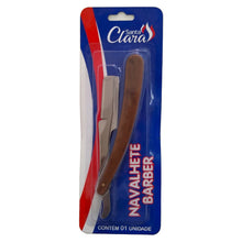 Carregar imagem no visualizador da galeria, NAVALHETE INOX ESTILO MADEIRA SANTA CLARA