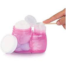 Carregar imagem no visualizador da galeria, DOSADOR DE ACETONA COM PORTA ALGODÃO ROSA SANTA CLARA