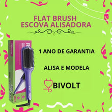 Carregar imagem no visualizador da galeria, FLAT BRUSH ESCOVA ALISADORA RICCA