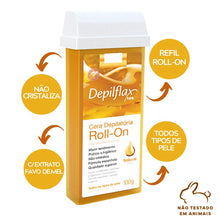 Carregar imagem no visualizador da galeria, REFIL ROLL-ON DEPILFLAX NATURAL 100G