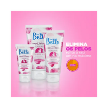 Carregar imagem no visualizador da galeria, CREME DEPILATÓRIO CORPORAL PÉTALAS DE ROSAS 100G DEPIL BELLA