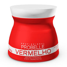 Carregar imagem no visualizador da galeria, MÁSCARA MATIZADORA VERMELHA PROBELLE 250G