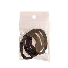 Carregar imagem no visualizador da galeria, ELÁSTICO DE CABELO VM PRETO COM 4 UNIDADES