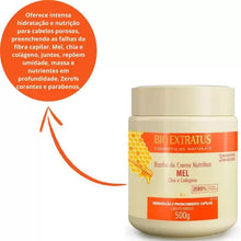 Carregar imagem no visualizador da galeria, BANHO DE CREME NUTRITIVO MEL BIO EXTRATUS 500G