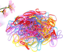 Carregar imagem no visualizador da galeria, ELÁSTICOS COLORIDOS PARA CABELOS 100PCS RICCA