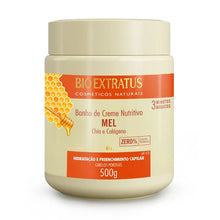 Carregar imagem no visualizador da galeria, BANHO DE CREME NUTRITIVO MEL BIO EXTRATUS 500G