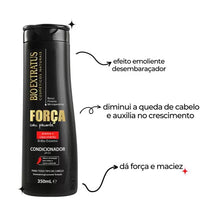 Carregar imagem no visualizador da galeria, CONDICIONADOR FORÇA COM PIMENTA BIO EXTRATUS 350ML