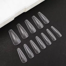 Carregar imagem no visualizador da galeria, UNHAS POSTIÇAS SOFT GEL D&Z BAILARINA LONGA COM 500 UNIDADES