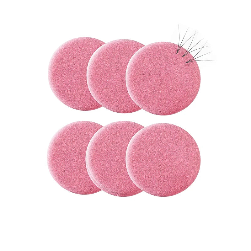 ESPONJA DE TREINAMENTO ROSA COM 6 UNIDADES