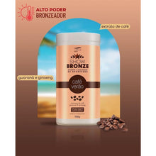 Carregar imagem no visualizador da galeria, ATIVADOR E ACELERADOR DE BRONZEADO CAFÉ VERÃO SHOW BRONZE 900G
