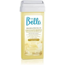 Carregar imagem no visualizador da galeria, CERA DEPILATÓRIA ROLL-ON DEPIL BELLA CHOCOLATE BRANCO 100G