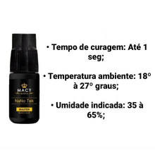 Carregar imagem no visualizador da galeria, COLA MACY NANO TEK 3ML